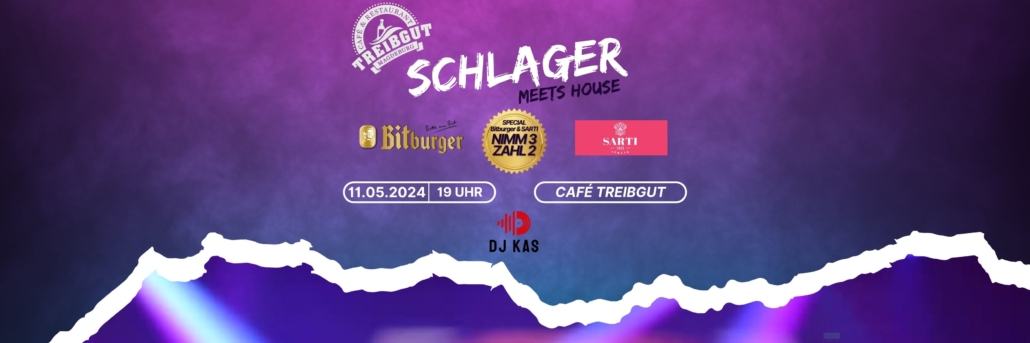 Schlager meets House Party Cafe Treibgut Magdeburg Mai 2024